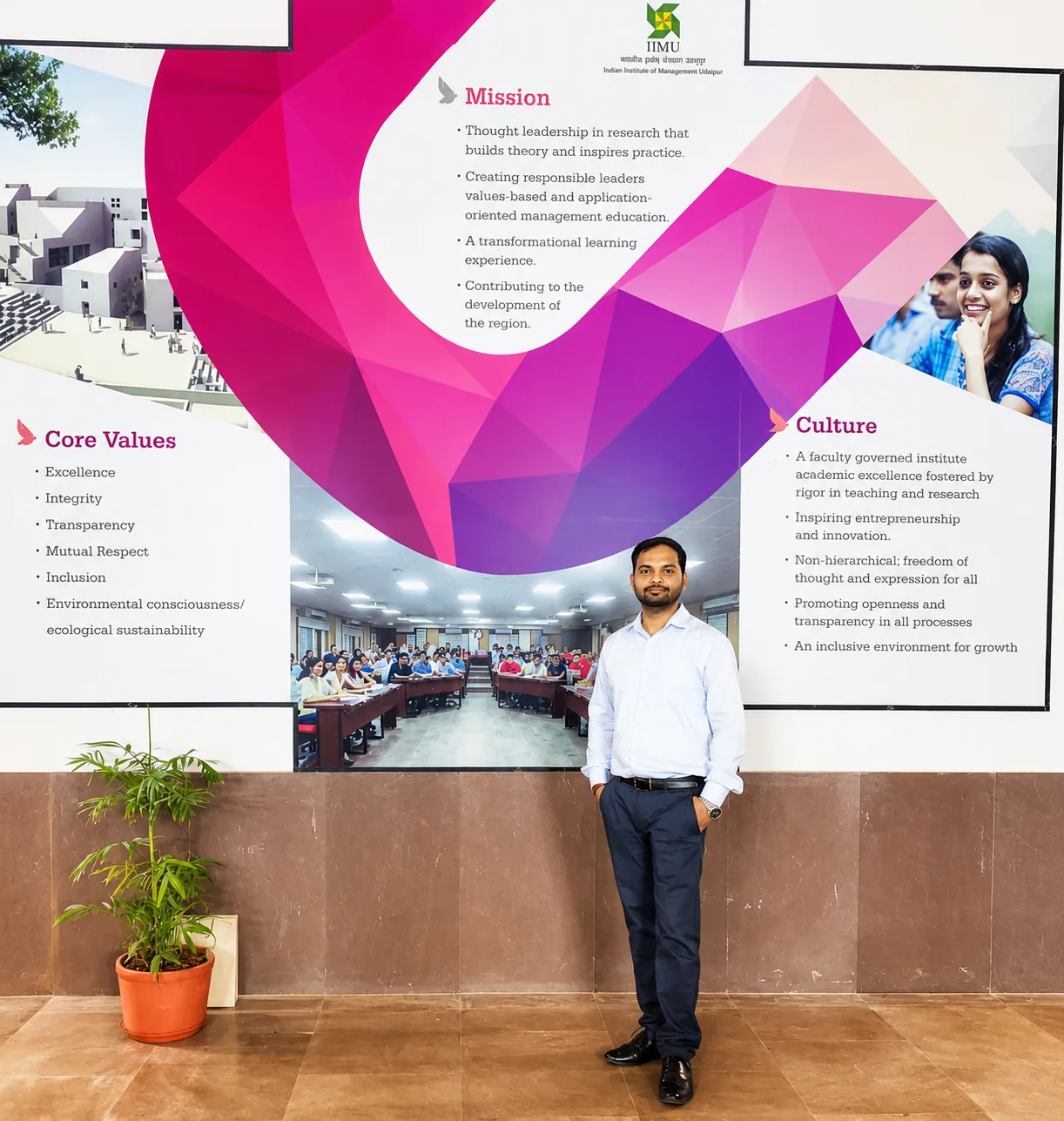 Harshit Srivastava at IIM Udaipur